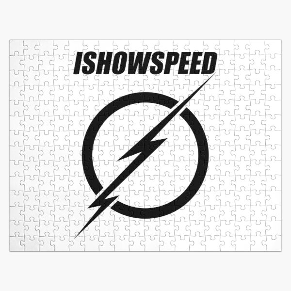 Ishowspeed Merch Is How Speed Logo Jigsaw Puzzle RB1312 product Offical ishowspeed Merch